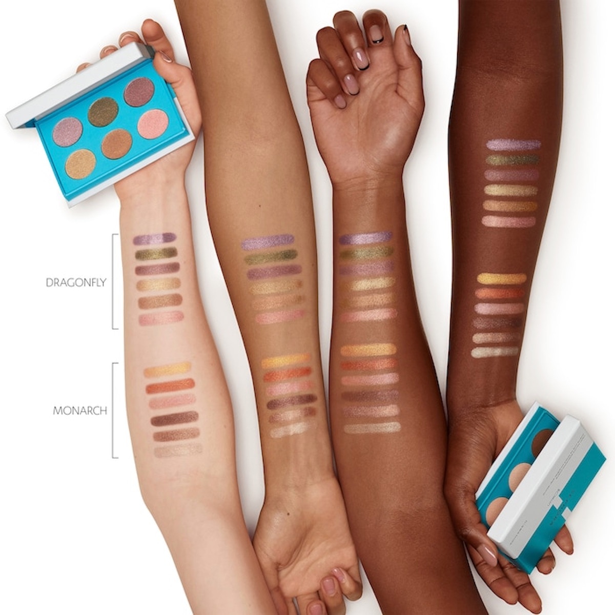 Clean Bouncy Eyeshadow Palette (Paleta de Sombras tipo crema)